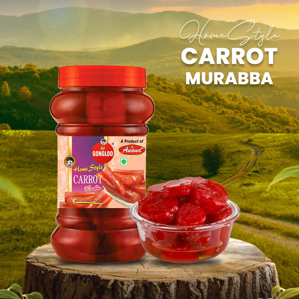 Carrot Murabba Sun-Dried & Made with Organic Ingredients