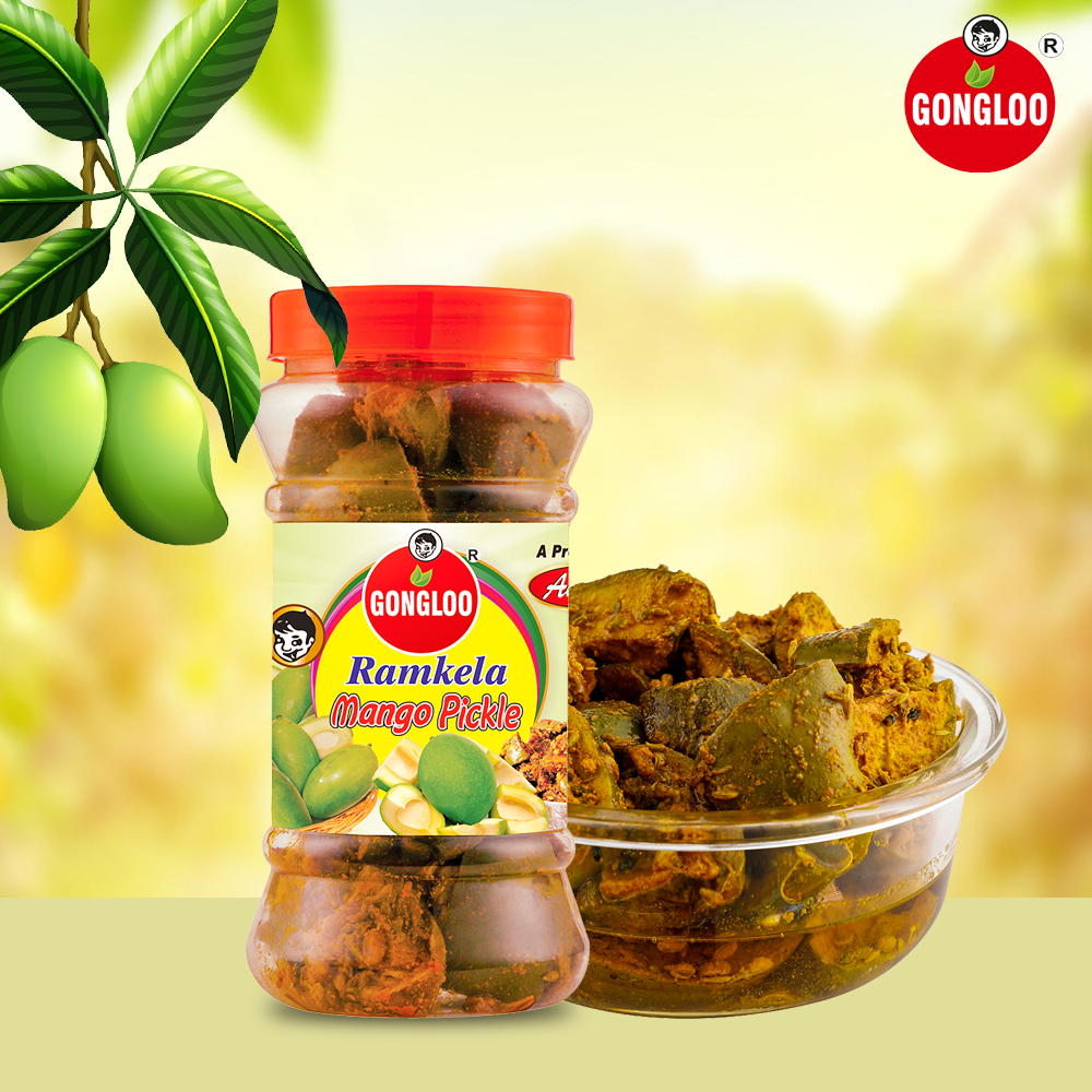 Homemade Ramkela Mango Pickle Tangy, Fresh & Preservative-Free