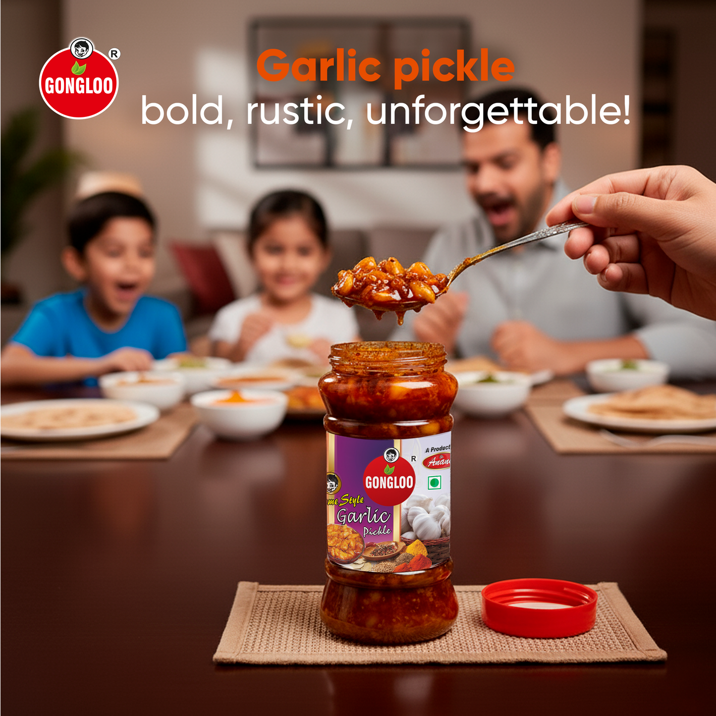 Garlic Pickle – Authentic Pickle from Traditional Recipe | Gongloo