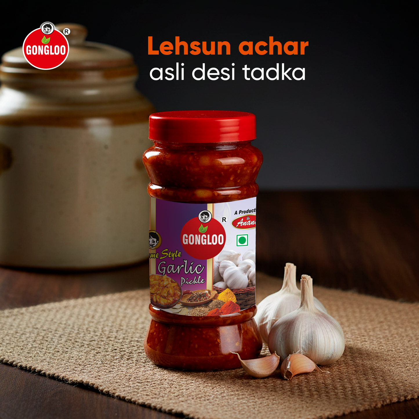 Garlic Pickle – Authentic Pickle from Traditional Recipe | Gongloo