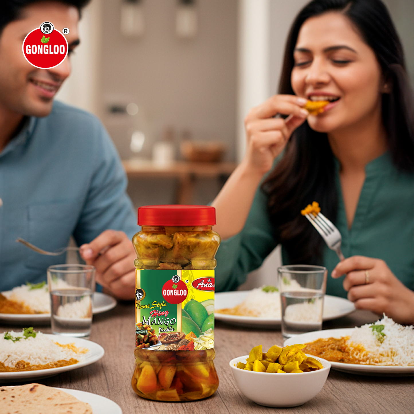 Mango Hing Pickle Sun-Dried & Made with Organic Ingredients