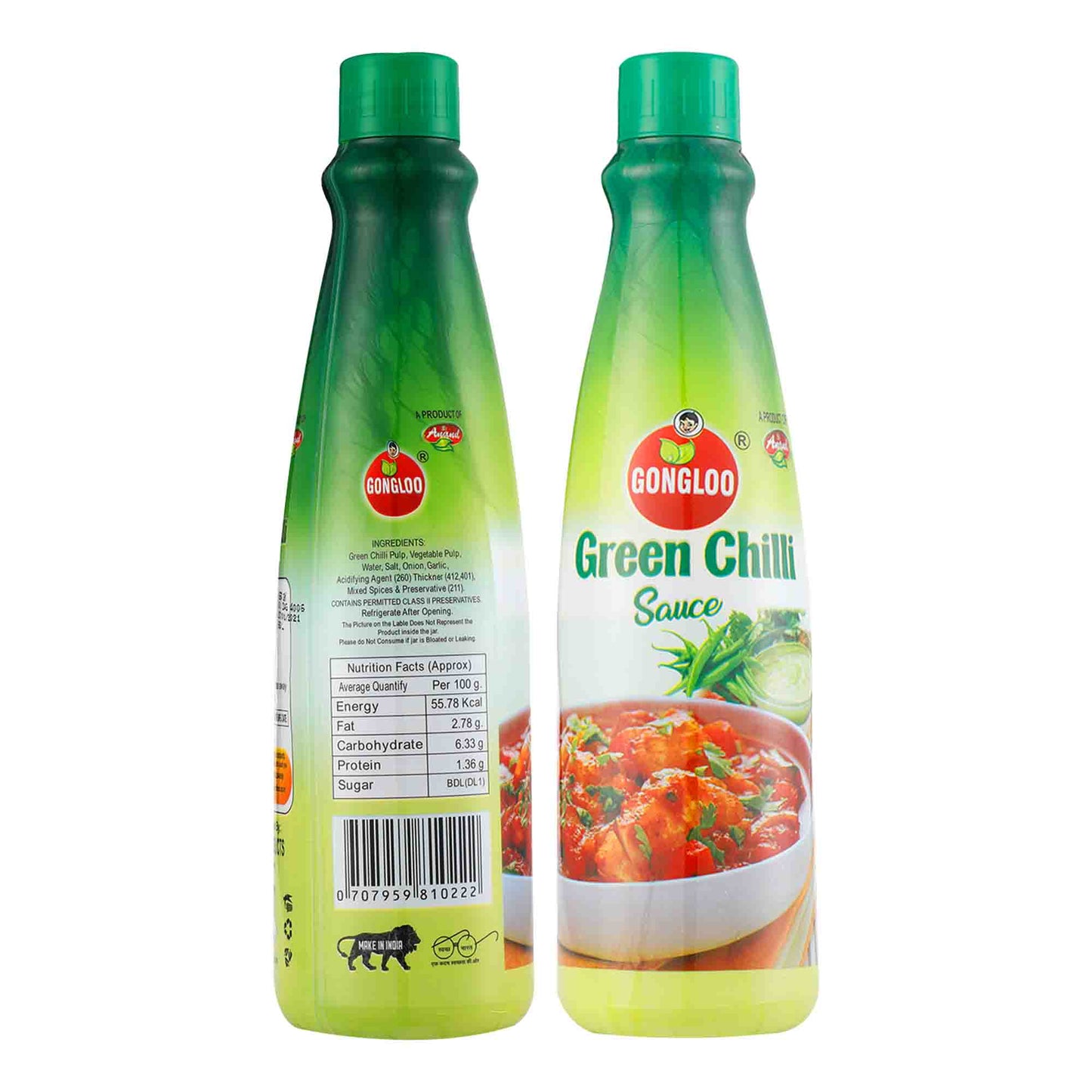 Homemade Green Chilli Sause Tangy, Fresh & Preservative-Free