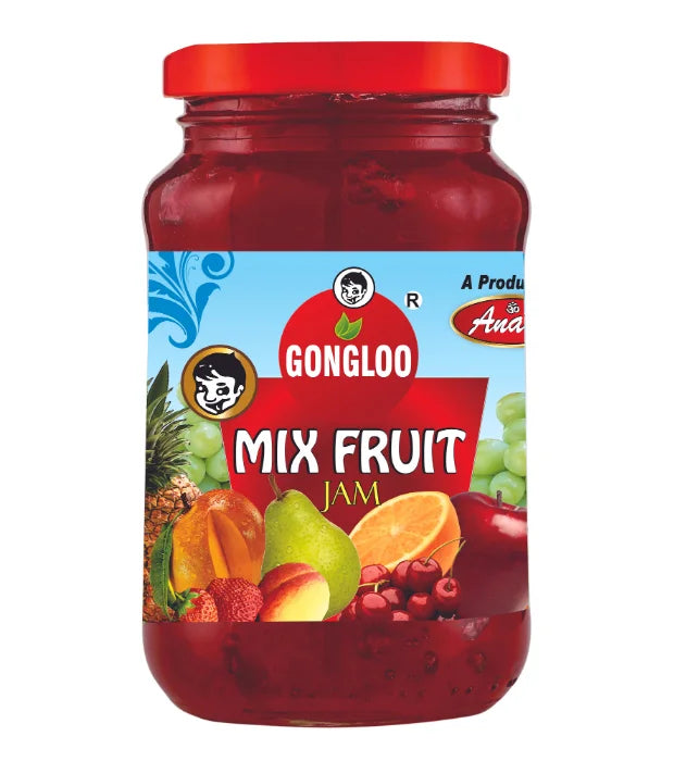 Mixed Fruits Jam – Sweet, Fruity & 100% Homemade Goodness | Gongloo