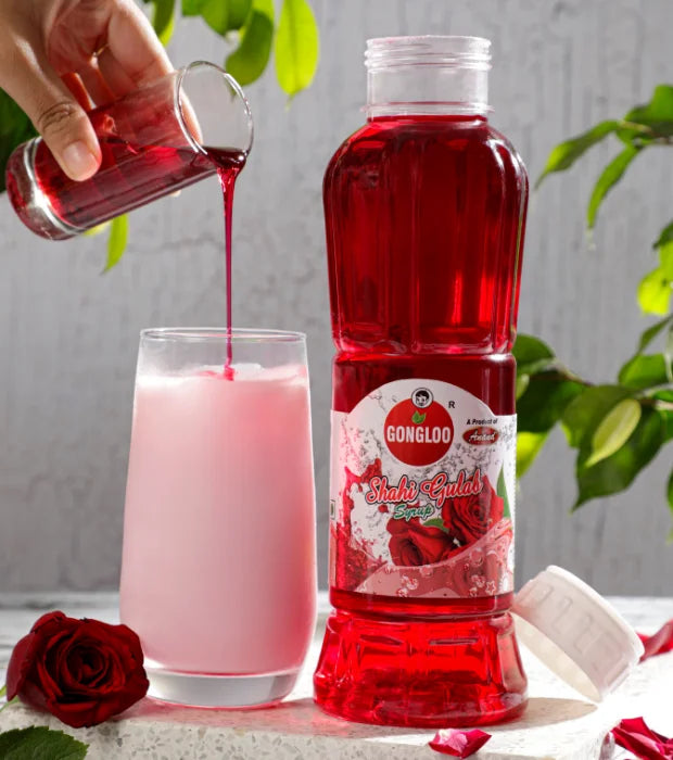 Rose Syrup Rich, Tangy & Traditional Syrup