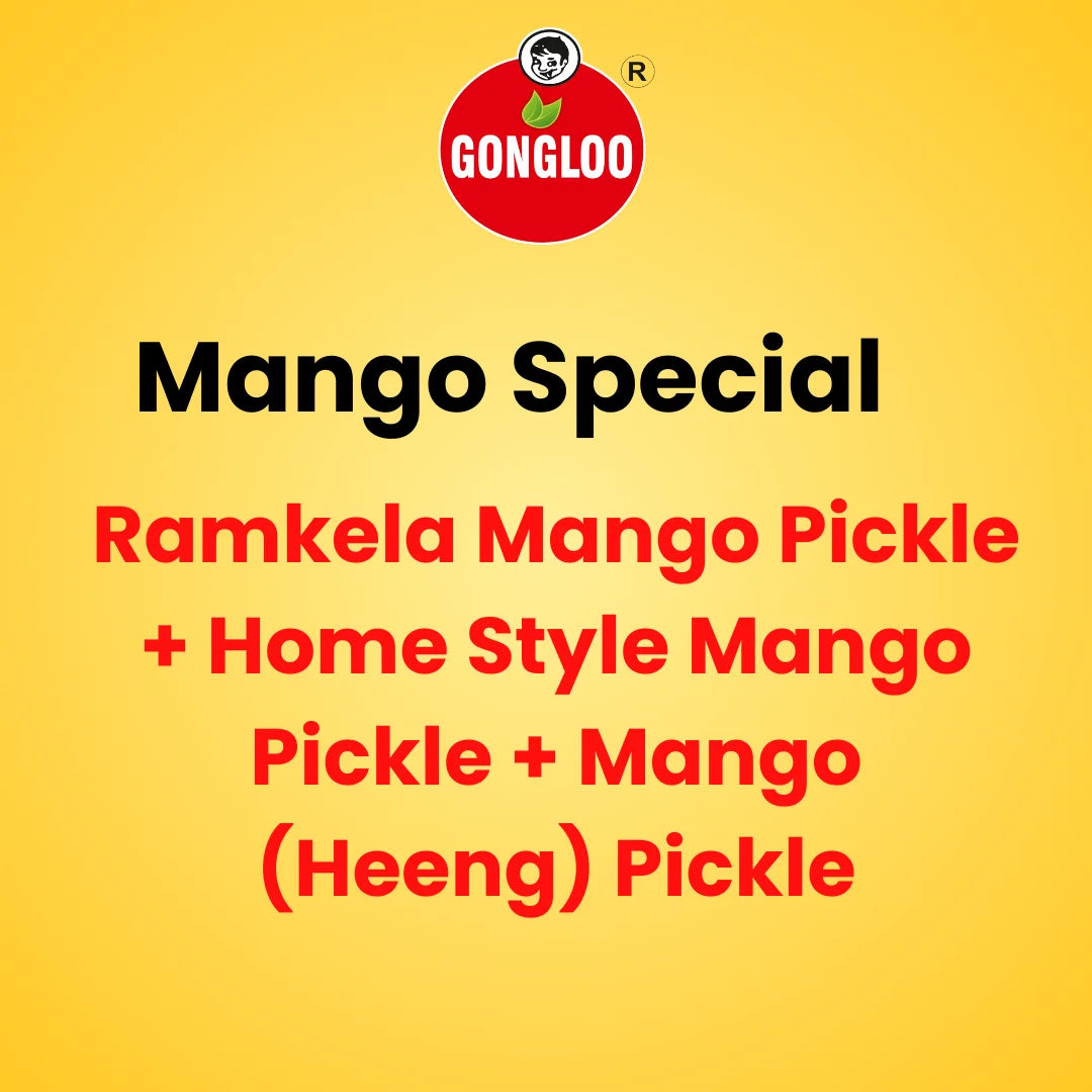 All Mango Combo – A Perfect Blend of Traditional Mango Pickles & Chutneys | Gongloo