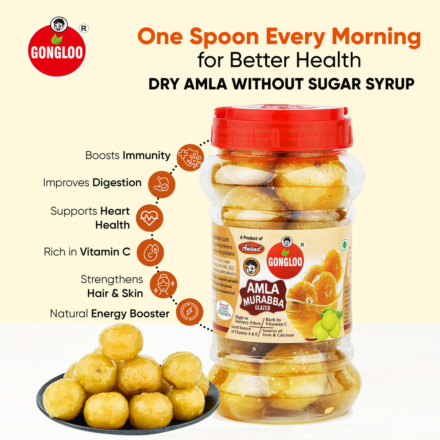 Amla Sada Homemade Murabba with Grandma’s Touch