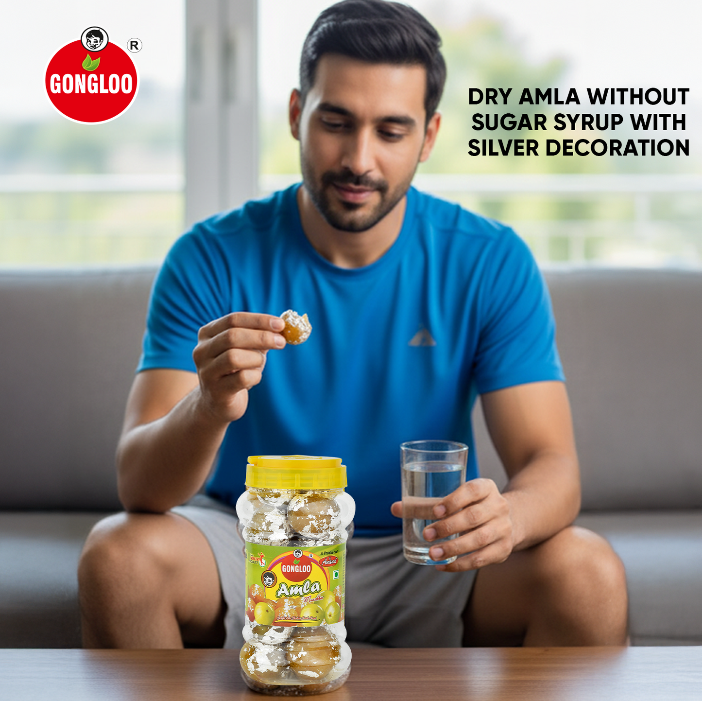 Amla Chandi Sun-Dried & Made with Organic Ingredients