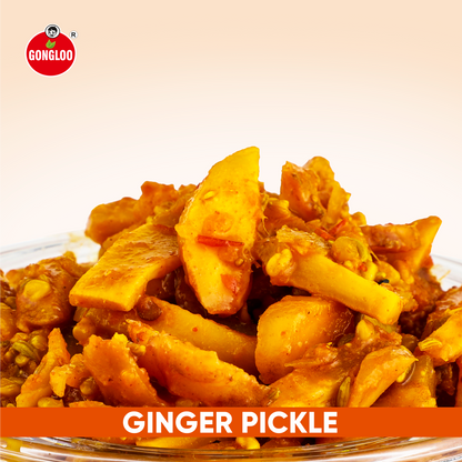 Homemade Ginger Pickle Tangy, Fresh & Preservative-Free