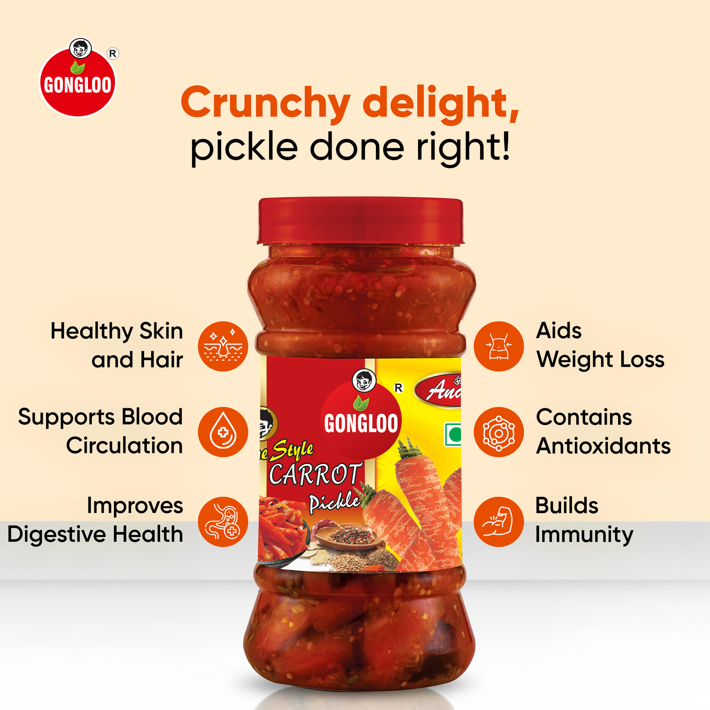 Carrot Pickle  – Homemade Pickle with Grandma’s Touch