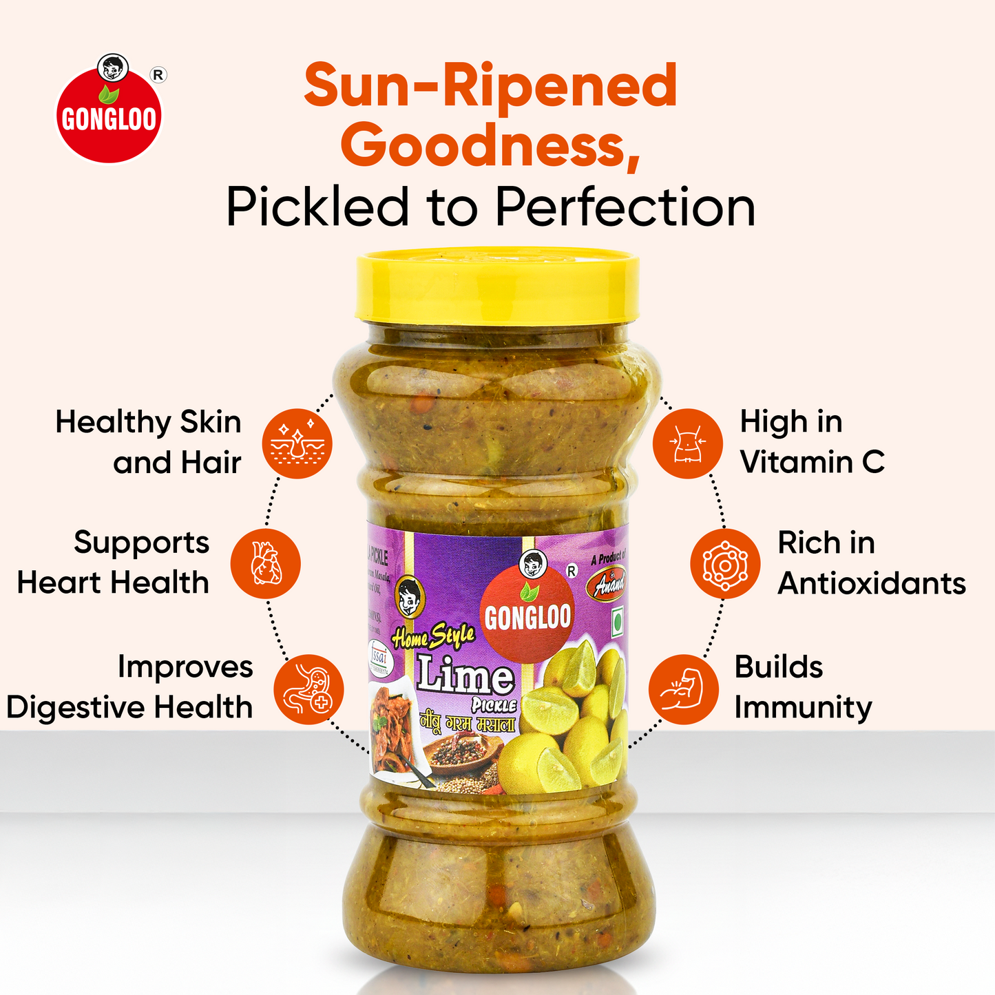 Garam Lemon Pickle – Rich, Tangy & Traditional Pickle | Gongloo