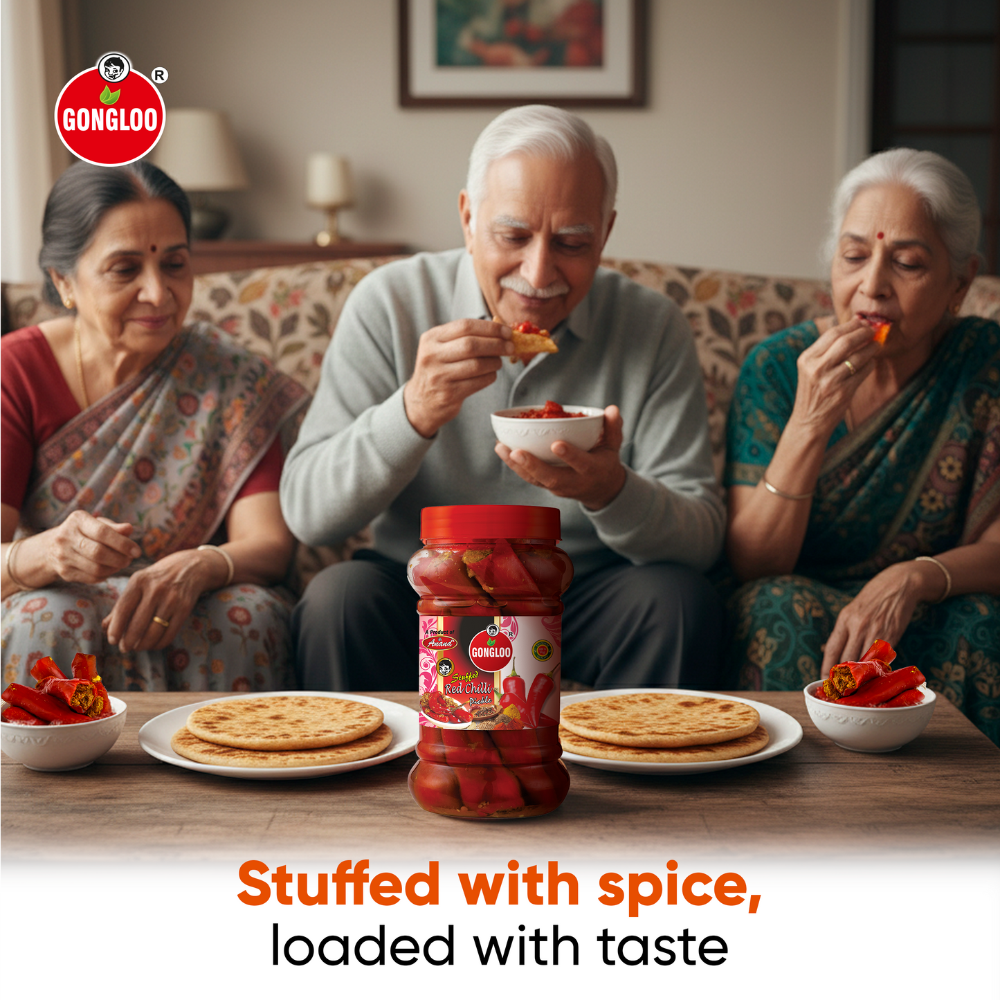 Red Chilli (Stuff) Pickle – Homemade Pickle with Grandma’s Touch | Gongloo