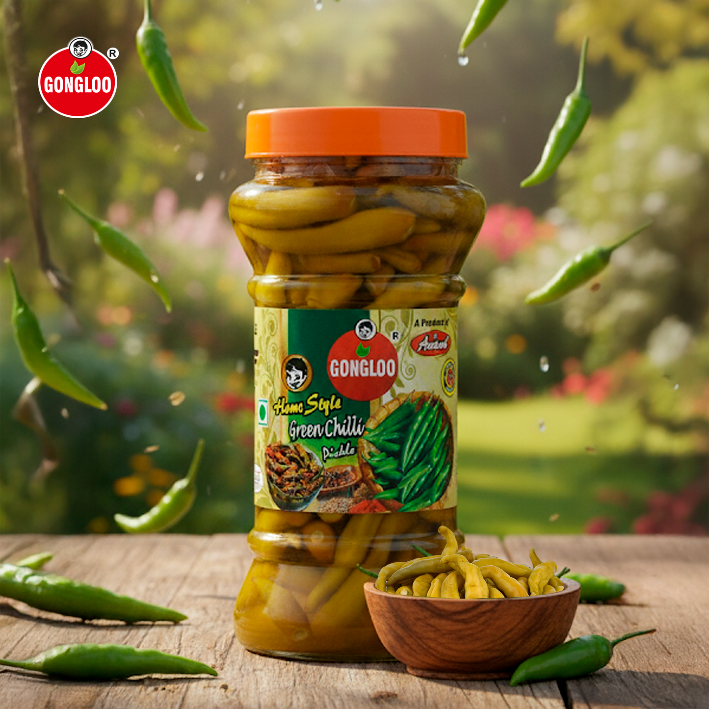 Green Chilli Vinegar – Handcrafted Vinegar with Pure Spices | Gongloo