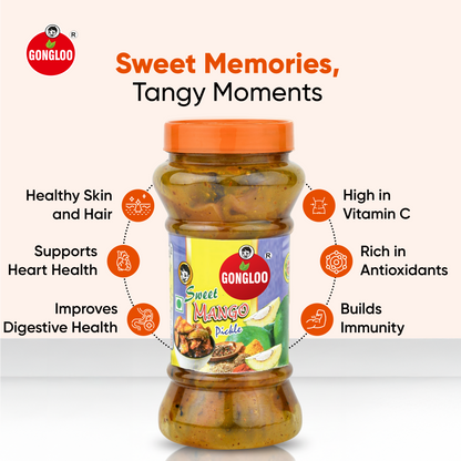Mango Sweet Tukra Pickle – Rich, Tangy & Traditional Pickle | Gongloo