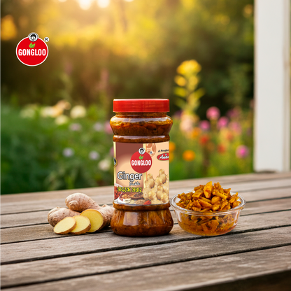 Homemade Ginger Pickle Tangy, Fresh & Preservative-Free