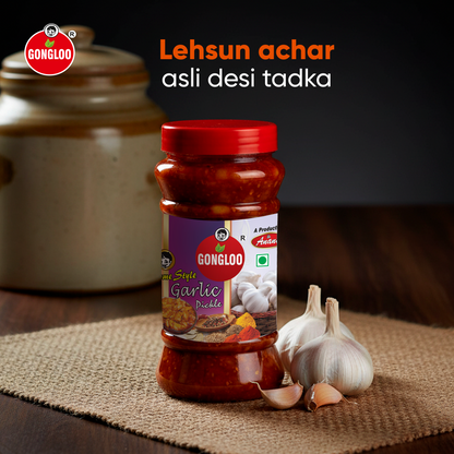 Garlic Pickle – Authentic Pickle from Traditional Recipe | Gongloo