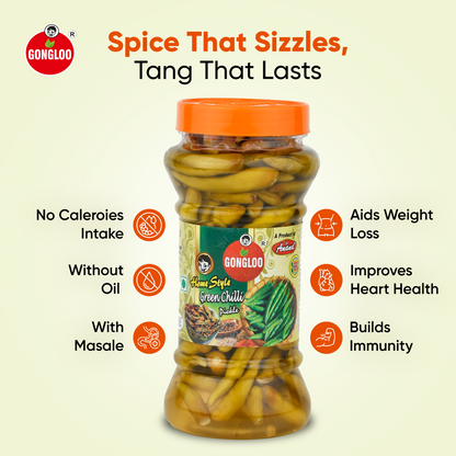 Green Chilli Vinegar – Handcrafted Vinegar with Pure Spices | Gongloo