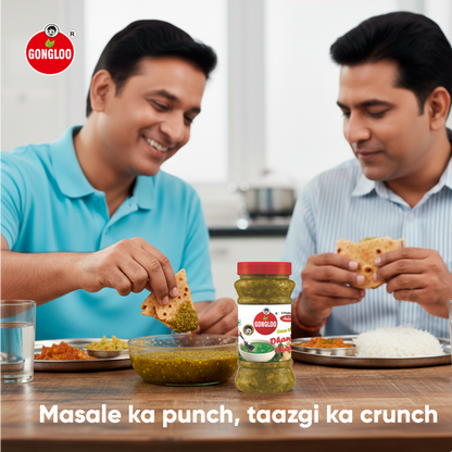 Homemade Dhaniya Chutney – Tangy, Fresh & Preservative-Free | Gongloo