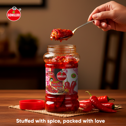 Red Chilli (Stuff) Pickle – Homemade Pickle with Grandma’s Touch | Gongloo