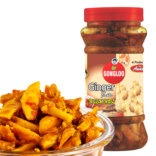 Homemade Ginger Pickle Tangy, Fresh & Preservative-Free