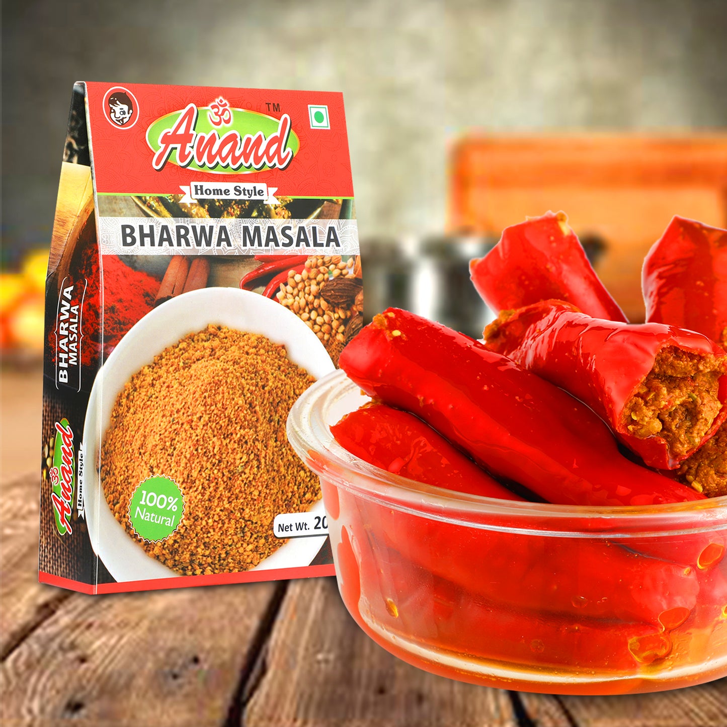 Bharma Masala Sun-Dried & Made with Organic Ingredients