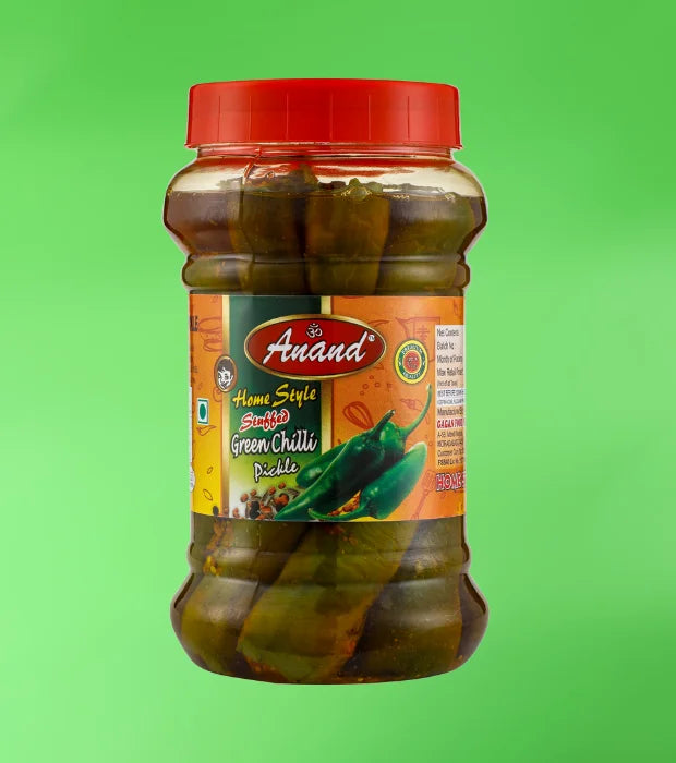 Green Chilli (Stuff) Pickle